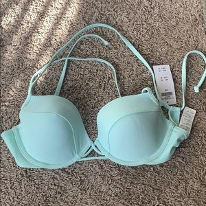 Abercrombie and Fitch Mint Bikini Top